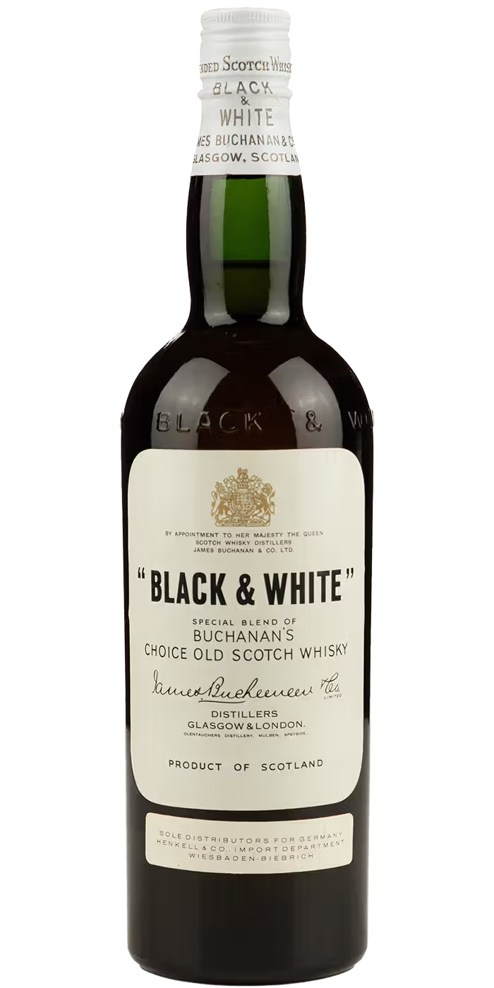 Black & White Buchanan's choice