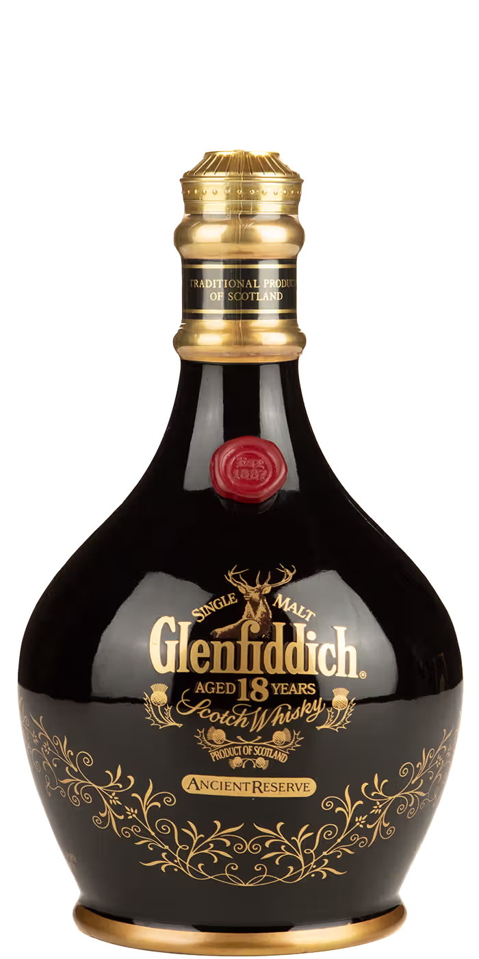 Glenfiddich 18 Black decanter