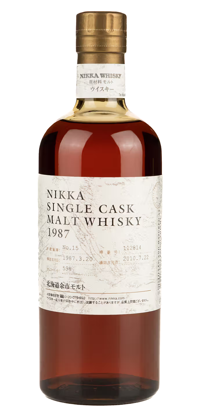 Nikka 1987 Single cask