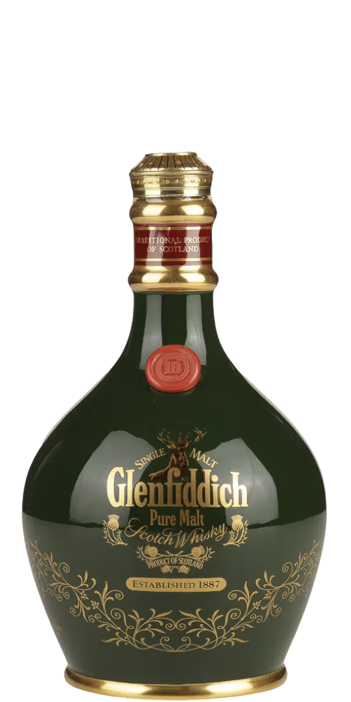 Glenfiddich 18 Green decanter