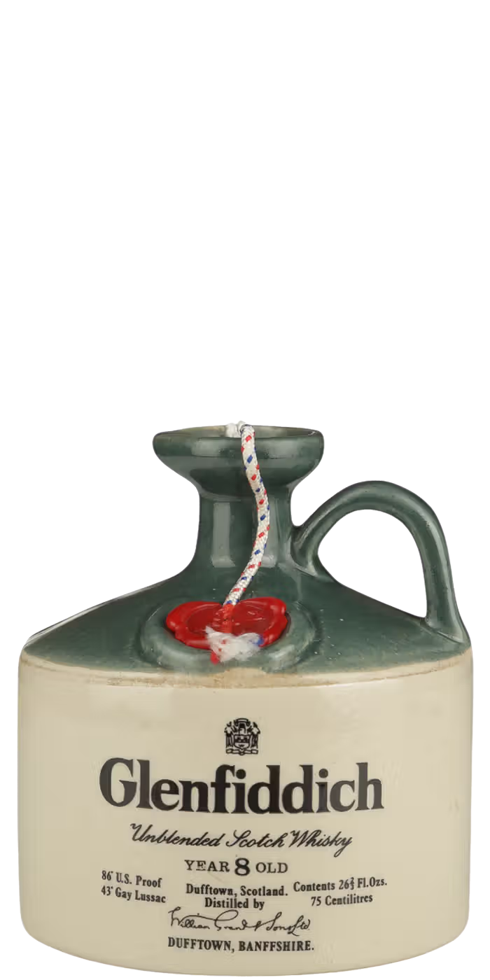 Glenfiddich 8 Ceramic decanter